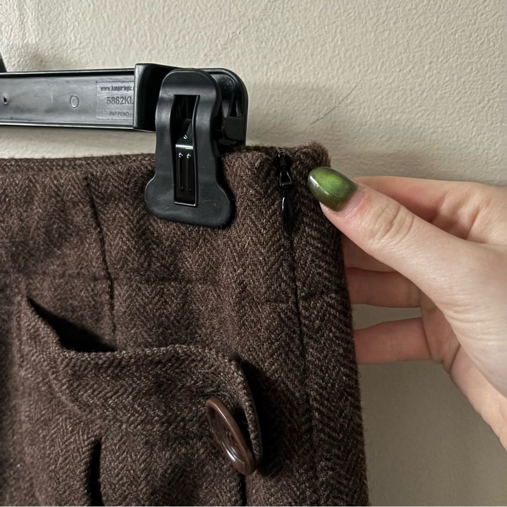 Max Studio Tweed Mini Skirt - Picture 2 of 8